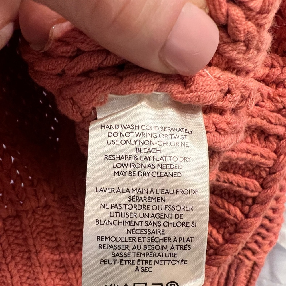 Free People My Only Sunshine Sweater in Rosette NWT - Picture 12 of 13